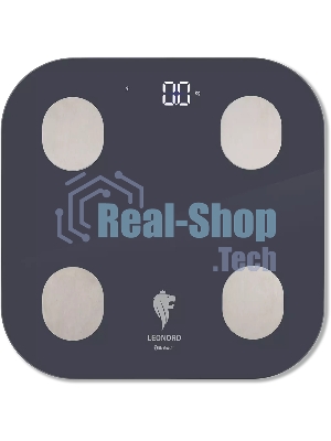 Весы напольные LEONORD LE-1216 Bluetooth (стеклянная поверхность, 180 кг) (108265)