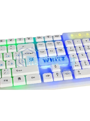 Клавиатура проводная Defender GK-172, USB, белый