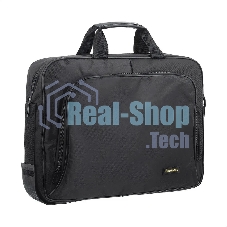 Сумка для ноутбука ExeGate EX264611RUS Office F1596 Black, черная, полиэстер, для ноутбуков до 15.6