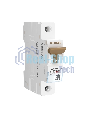 Автоматический выключатель Werkel 1P  32 A  C  4,5 кА W901P324