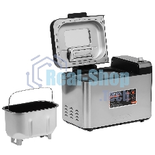 Хлебопечка Garlyn BR-2000 серебристый, 850 Вт, 1.5 кг, 25 программ