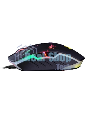 Мышь проводная A4Tech Bloody A60A черный, 6200 dpi, USB Type-A, кнопки - 8