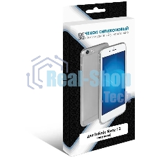 Чехол (клип-кейс) DF inCase-12 для Infinix Note 12 черный