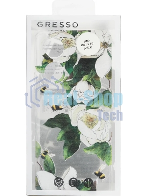 Чехол (клип-кейс) Gresso Air, для Honor 50, прозрачный/рисунок gr17aaae9319