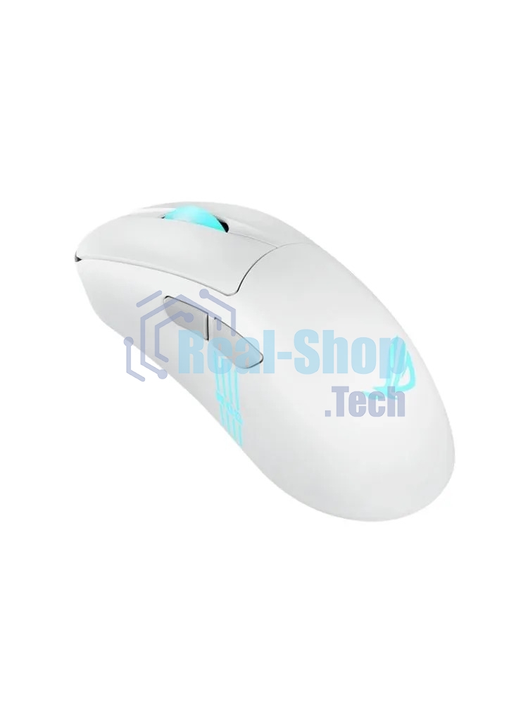 Мышь беспроводная ASUS ROG KERIS II ORIGIN, 54g, Wired, 2.4GHz RF, Bluetooth 5.1, 42K DPI sensor, 5 Prograммable Buttons, White