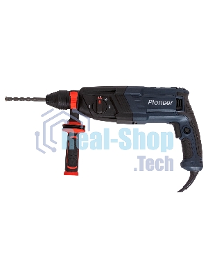 Перфоратор PIONEER RH-E1100H-01C, SDS-plus, 1100 Вт, 4 Дж, от сети