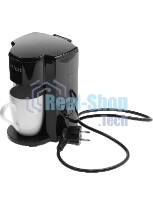 Кофеварка капельная Kitfort KT-763 350Вт черный