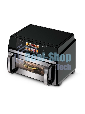 Аэрогриль BRAYER BR2055 черный, 2200 Вт, 11 л, сенсор, 10 программ