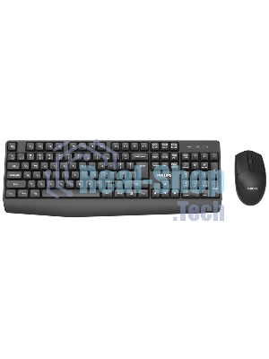 Комплект клавиатура+мышь Philips SPT6337 беспроводной, USB, 1600 DPI, чёрный
