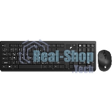 Комплект клавиатура+мышь Oklick S269W беспроводной, USB, 1600 DPI, чёрный