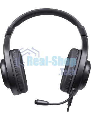 Гарнитура Redragon Hylas чёрный, проводная, USB, подсветка