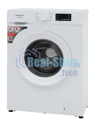 Стиральная машина KRAFT KF-MBDS6108W белый, загрузка фронтальная 6 кг, 1000 об/мин, класс: А+++