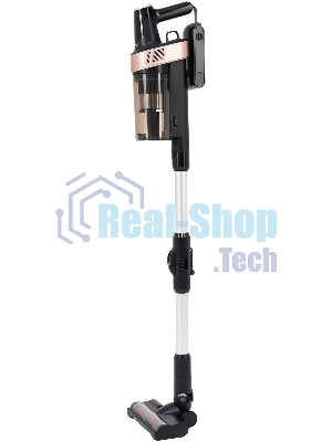 Пылесос вертикальный Vitek VT-CLS01AQUA черный/медный, питание от аккумулятора, 250 Вт, уборка влажная/сухая, пылесборник 0.55 л