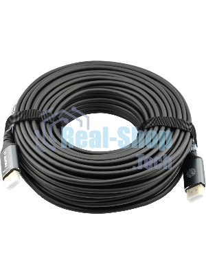 Кабель аудио-видео Cactus CS-HDMI-AOC-2-30 HDMI (m)/HDMI (m) 30м. позолоч.конт. черный