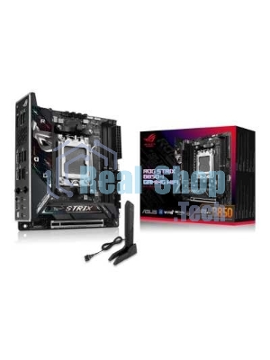 Материнская плата ASUS ROG STRIX B850-I GAMING WIFI, AM5, AMD B850, 2xDDR5, 2xM.2, 2xSATA, PCIe 4.0 x16, 1xHDMI, 1xUSB Type-C, 1x2.5Gb LAN, Wi-Fi 7, Bluetooth 5.4, 5xUSB-A 10Gbps, 1xUSB-C 20Gbps, 2xUSB-A 2.0, 3x3.5 мм, S/PDIF, 7.1, Mini-ITX