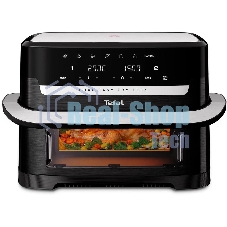 Аэрогриль Tefal Dual Easy Fry Flex EY9228E0 черный, 2700 Вт, 9 л, сенсор, 6 программ