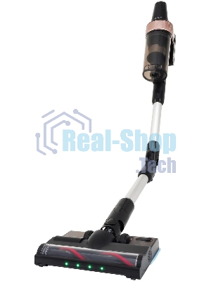 Пылесос вертикальный Vitek VT-CLS01AQUA черный/медный, питание от аккумулятора, 250 Вт, уборка влажная/сухая, пылесборник 0.55 л