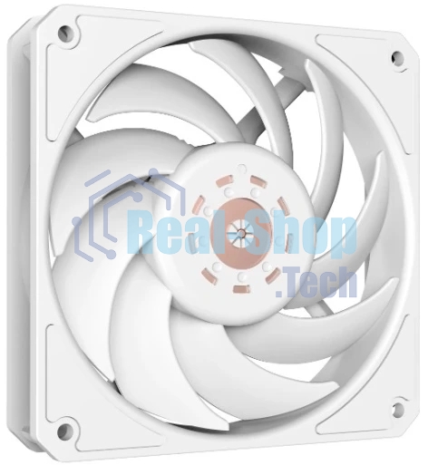 Вентилятор для корпуса Eurocase EU-FN120WL003 WH KF2150PBT-HDB White,120 white fan,Bearing: HDB 4pin PMW female and male connector with brown box,3pcs