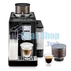 Кофемашина автоматическая DeLonghi EXAM440.55.B черный, исп. кофе - зерновой/молотый, 1.4 л, 1450 Вт, 19 бар