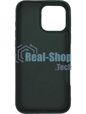 Чехол Microfiber Case для Apple iPhone 16 Pro Max зеленый опал, Borasco