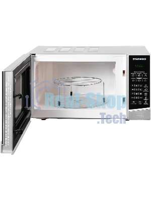 Микроволновая печь Starwind SMW3120 серебристый/черный, 20 л, 700 Вт, переключатели - сенсор