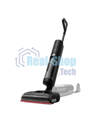 Пылесос вертикальный Dreame Wet and Dry Vacuum H15S черный, питание от аккумулятора, 400 Вт, уборка сухая/влажная, пылесборник 0,7 л