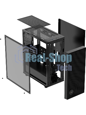 Компьютерный корпус Ocypus Gaммa C70 BK ARGB ATX/win/black/4 ARGB fans/no PSU/Tempered Glass
