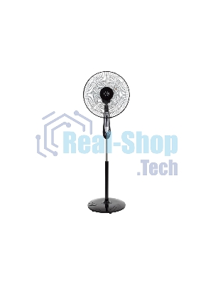 Вентилятор Energy ELEGANCE EN-1617 чёрный, напольный, 50 Вт, 3 скорости, 40 см
