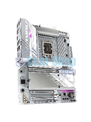 Материнская плата Gigabyte B860 AORUS ELITE WIFI7 ICE, LGA 1851, Intel B860, 4xDDR5, 4xSATA, 3xM.2, 1xPCIe 5.0 x16, 2xPCIe 4.0 x1, 1xHDMI, 2xDP, 1x 2.5Gb LAN, 6xUSB-A 3.2, 1xUSB-C 3.2, 4xUSB-A 2.0, 2x3.5 мм, 7.1, ATX