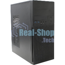 Компьютерный корпус MidiTower Powerman DA815BK черный PMP-500ATX-F 2*USB 3.0 ATX