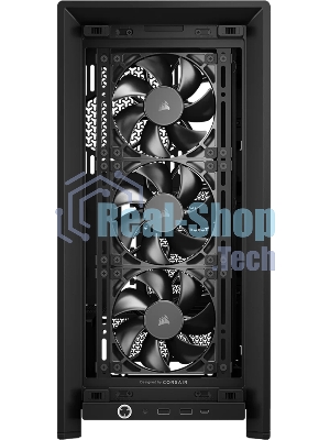 Корпус Corsair Frame 4000D RS Black, Midi-Tower, чёрный, 3 x 120 мм