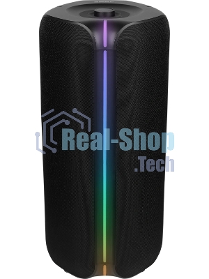 Портативная колонка Ural Болт 64х21 черный 640W 2.0 BT/3.5Jack/USB-C 10м 5200mAh (УРАЛ БОЛТ 64Х21)