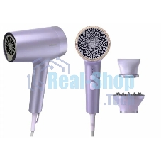Фен Philips BHD720/10 фиолетовый, 1800 Вт, ионизация
