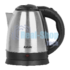 Чайник электрический BBK EK1503S черный/нержавеющая сталь