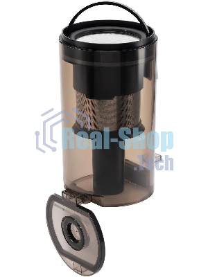 Пылесос вертикальный Vitek VT-CLS01AQUA черный/медный, питание от аккумулятора, 250 Вт, уборка влажная/сухая, пылесборник 0.55 л