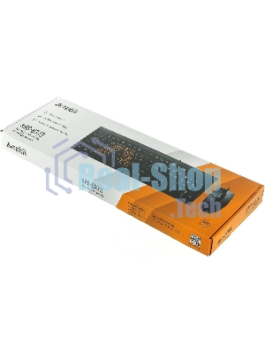 Комплект клавиатура+мышь A4Tech KRS-8372 проводной, USB, 1200 DPI, чёрный