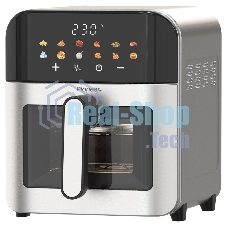 Аэрогриль Pioneer SM521D, стальной, 2100 Вт, сенсор, 12 программ Аэрогриль Pioneer SM521D, стальной, 2100 Вт, сенсор, 12 программ