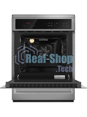 Плита электрическая Maunfeld MEC611CS10TD серебристый, конфорок 4 шт, духовка 59 л, 60 см x 85 см x 63 см