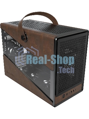 Компьютерный корпус Montech Heritage PRO (B) черный без БП mATX 5x120мм 2x140мм 2xUSB3.0 audio bott PSU