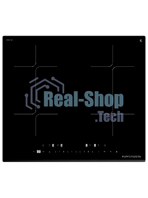 Варочная поверхность Kuppersberg/Варочная поверхность Kuppersberg, индукция, High-Tech, 9 уровней мощности, inverter, таймер, пауза, Booster, автоматическое отключение, Flexi-zone, слайдерное управление, поддержание тепла, черный