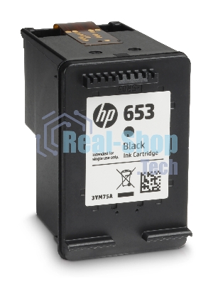 Картридж Hi-Black для HP DJ Plus Ink Advantage 6075/6475, №653XL 3YM75AE, BK