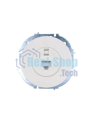 Розетка компьютерная СП OSEN RJ45 кат.6 механизм бел. LEZARD 743-0288-140