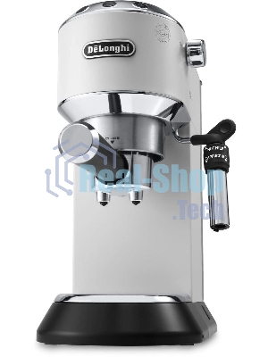 Кофеварка эспрессо DeLonghi EC685.W белый, исп. кофе - молотый/чалды, 1.1 л, 1350 Вт, 15 бар