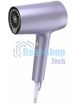 Фен Philips BHD720/10 фиолетовый, 1800 Вт, ионизация