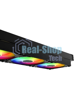 Система жидкостного охлаждения для процессора ID-COOLING FX360 INF черный 120мм алюминий+медь 2000rpm 27.2db 4-pin 350W