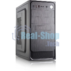 Компьютерный корпус с блоком питания 450Вт. Сase Forza mATX, 450W, 2xUSB 3.0, Black, w/o FAN, 12 см fan PSU, power cord