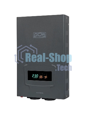 Стабилизатор напряжения Powercom WM-2000VA 1600Вт 2000ВА графитовый