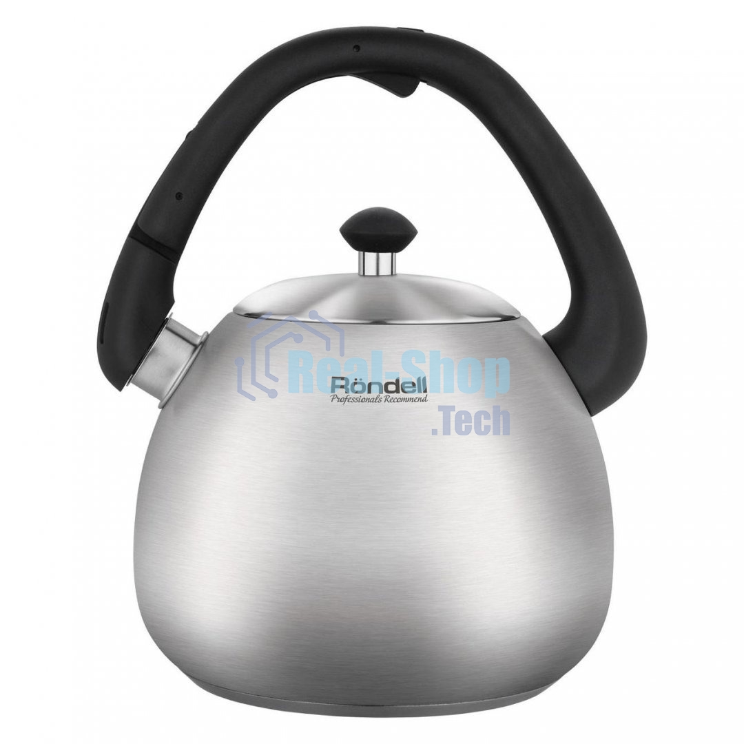 Чайник металлический Rondell Esfera RDS-1656, 3л, стальной