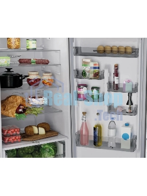 Холодильник Hotpoint HT 6200 BZ бронзовый двухкамерный 240/83л морозилка снизу, No Frost
