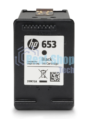 Картридж Hi-Black для HP DJ Plus Ink Advantage 6075/6475, №653XL 3YM75AE, BK